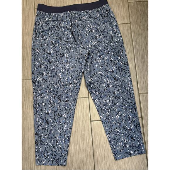 Athleta Women’s Brooklyn Ankle Pants Captive Chrome Blue Size 16 Activewear - Picture 4 of 5
